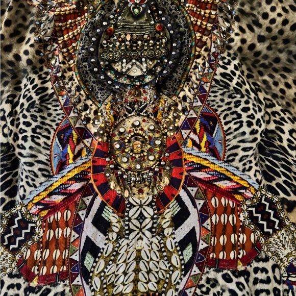 Camilla  Asymmetrical Sleeveless Silk top - Picture 10 of 16